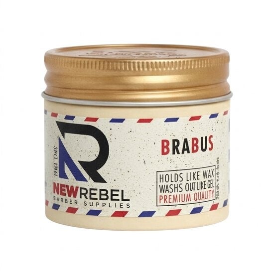 NEW REBEL Brabus Hair Wax – 125 ml - 24 Stuks