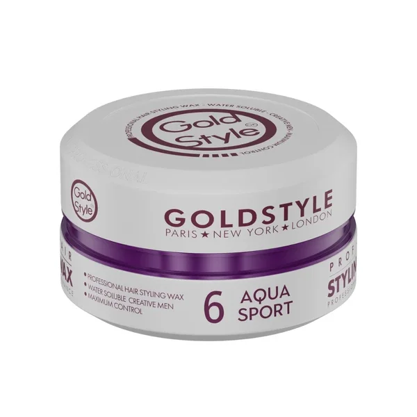 Gold Style Haar Wax Nr. 06 – Aqua Sport | Haar Wax voor Mannen