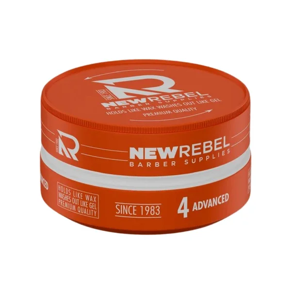 NEW REBEL 04 ADVANCED Hair Wax – Professionele Haarwax voor Kappers & Barbers