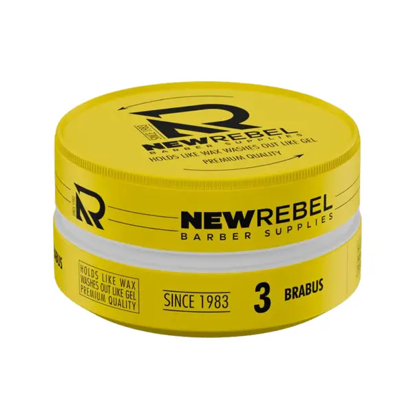 NEW REBEL Brabus Hair Wax Ultimate - Haar Wax Voor Kappers