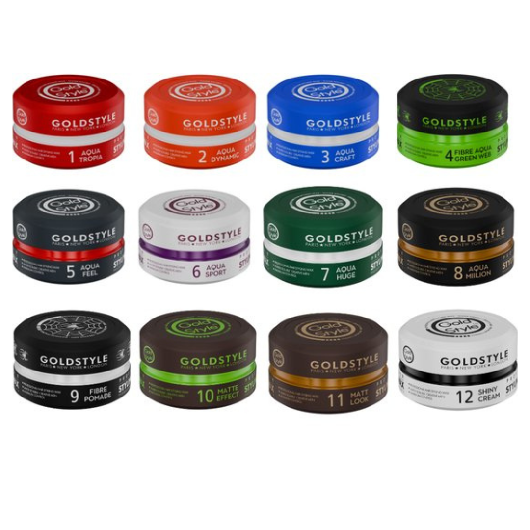 Gold Style Wax Mix – Nr. 1 t/m 12 (Doos 48 Stuks)