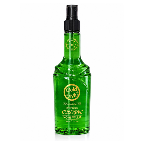 Gold Style After Shave Cologne 02 – 1 Stuk  400 ml – Verkoelende en Verzorgende Aftershave voor Mannen