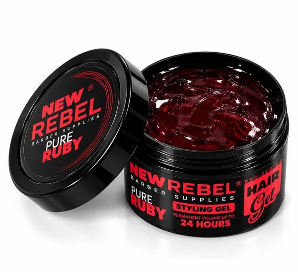 NEW REBEL PURE RUBY Styling Gel – 24 x 400 ml