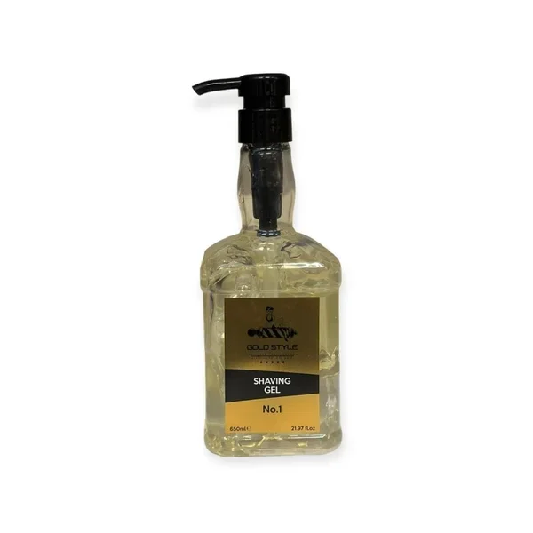 Gold Style No.1 Shaving Gel – 650 ml  - 4 Stuks