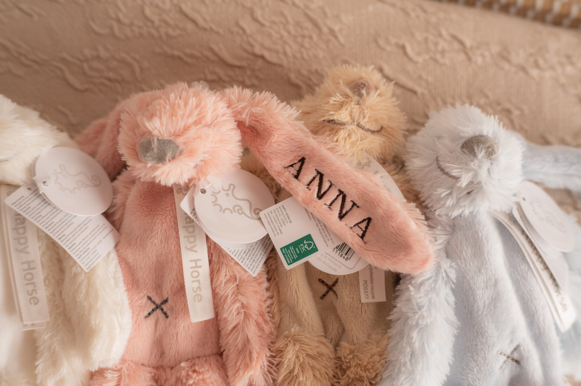 Happy Horse knuffel met naam