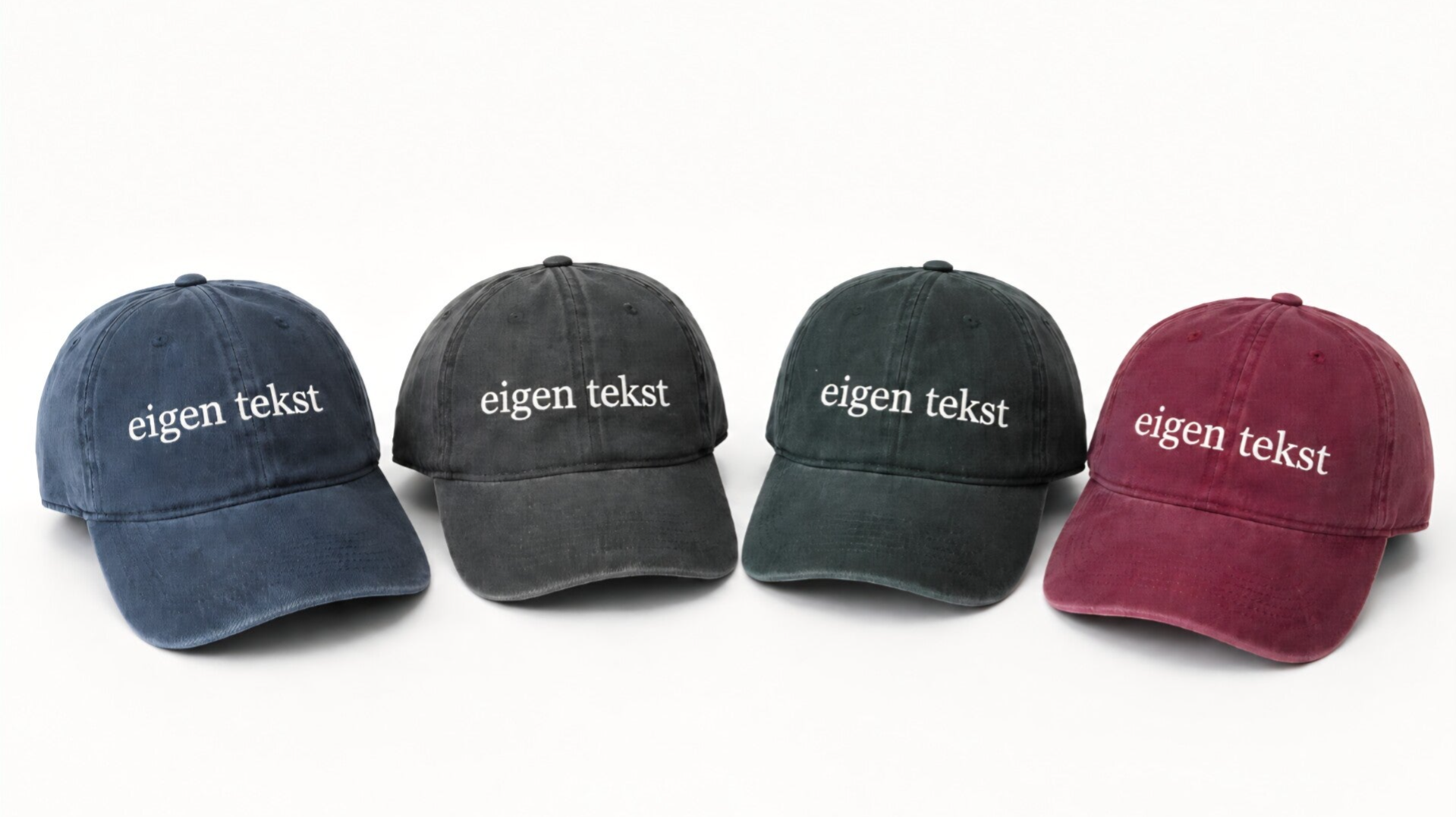 Pet met eigen tekst