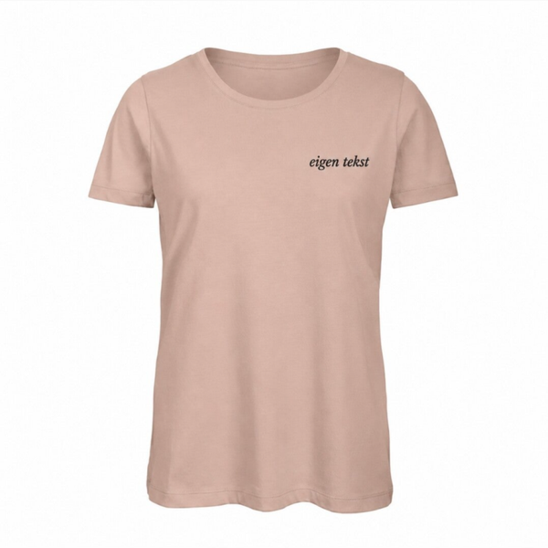 T-shirt eigen tekst