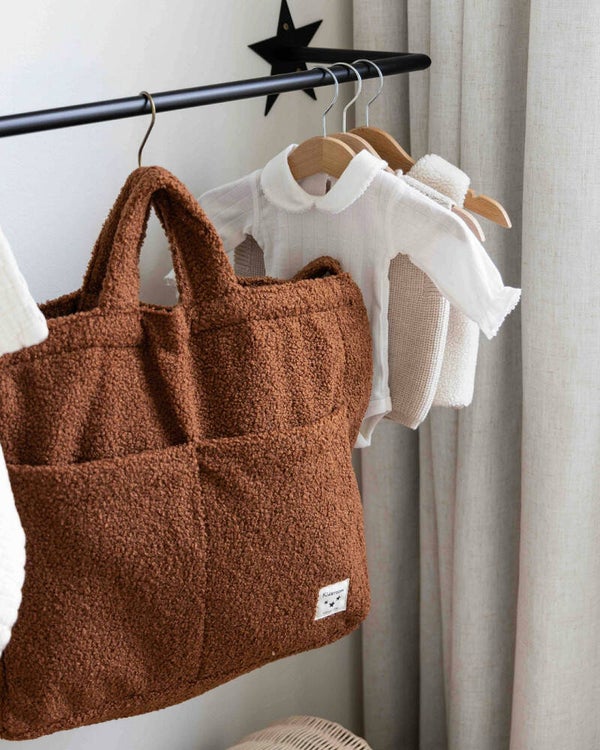 Luiertas teddy cognac