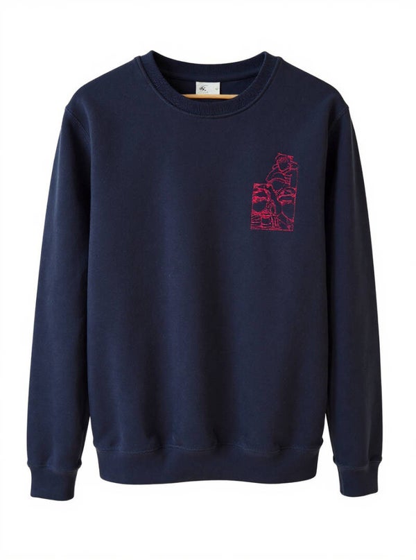 Sweater lijntekening