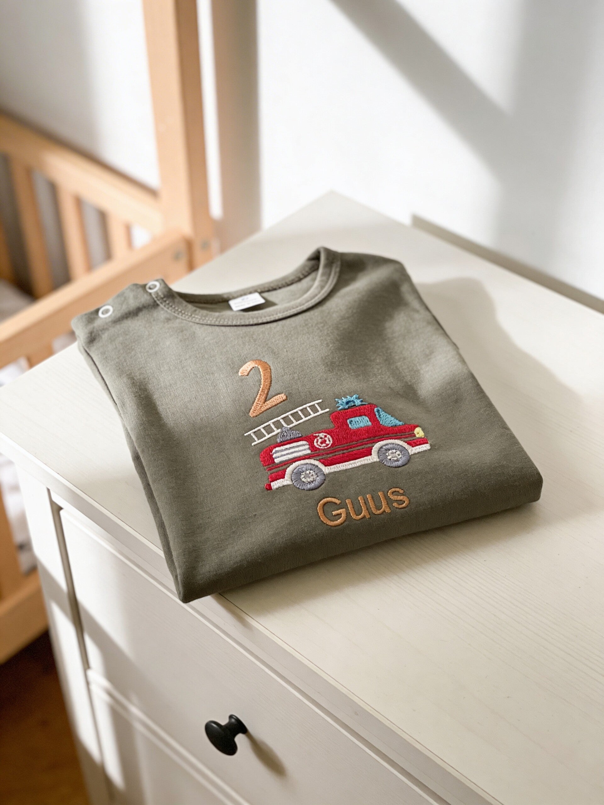 Verjaardagshirt in thema