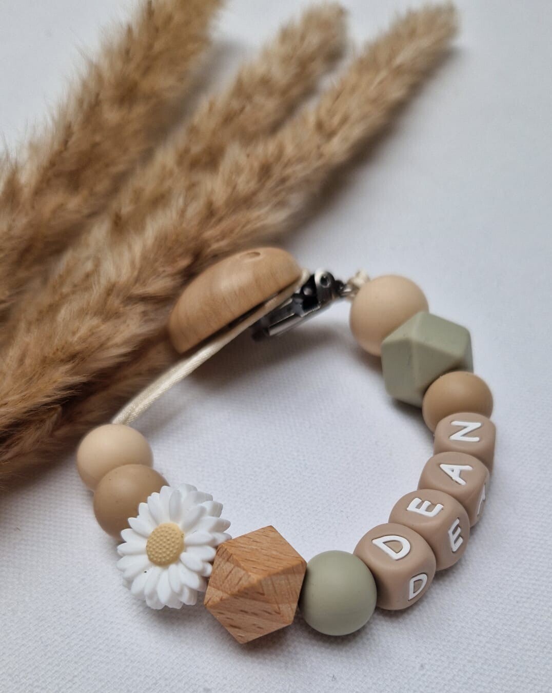 Speenkoord -witte bloem