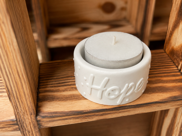 Teelichthalter «Hope»