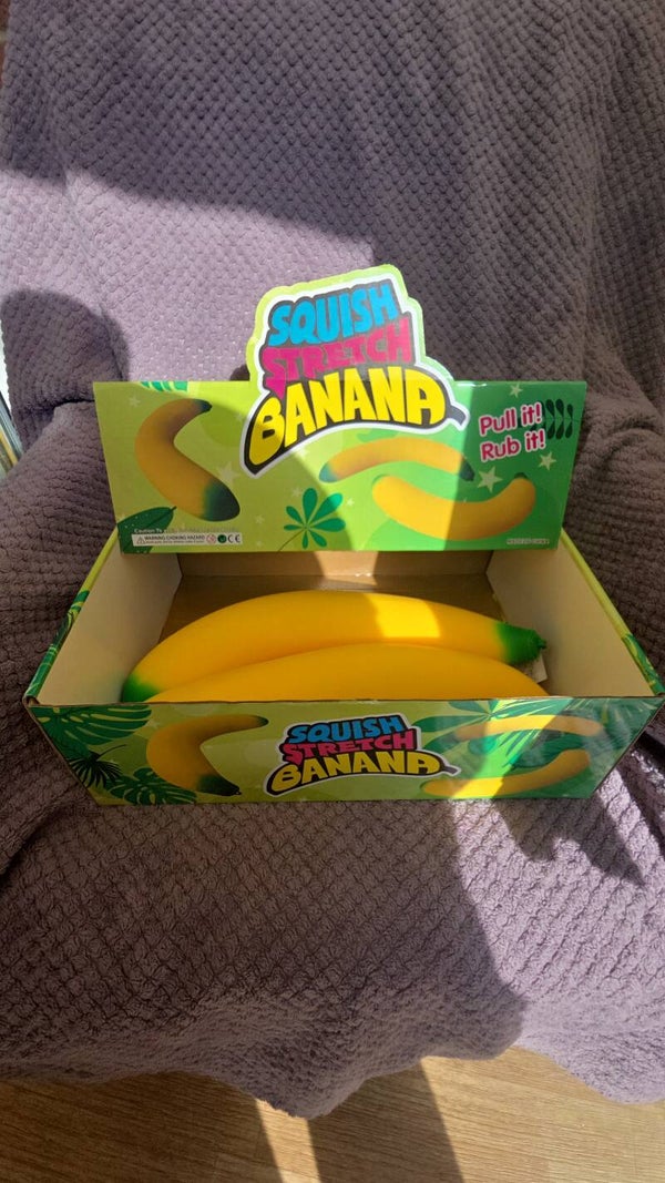 Giftworks giant squishy banana