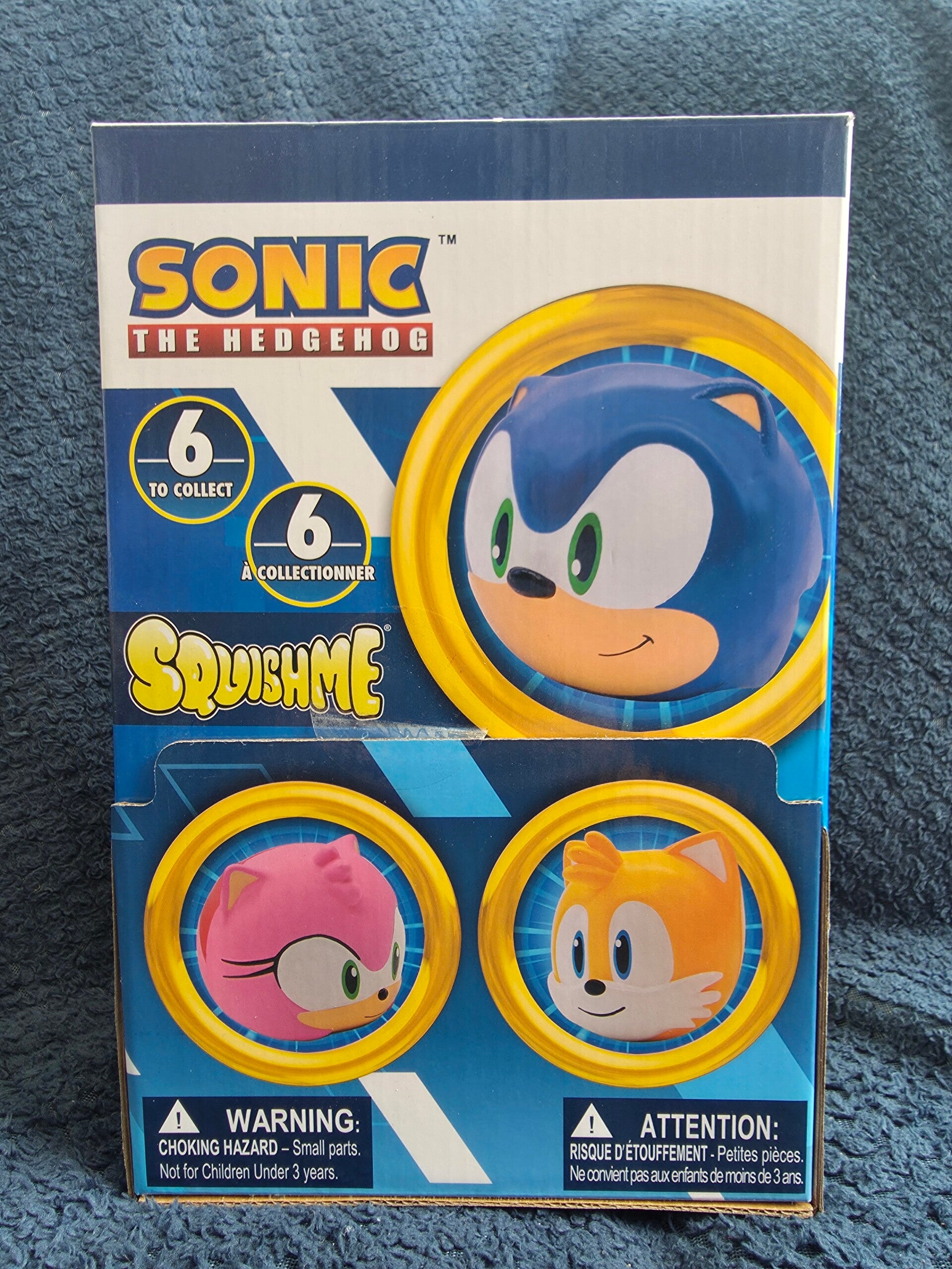 Official sonic squeeze me blind bags heads