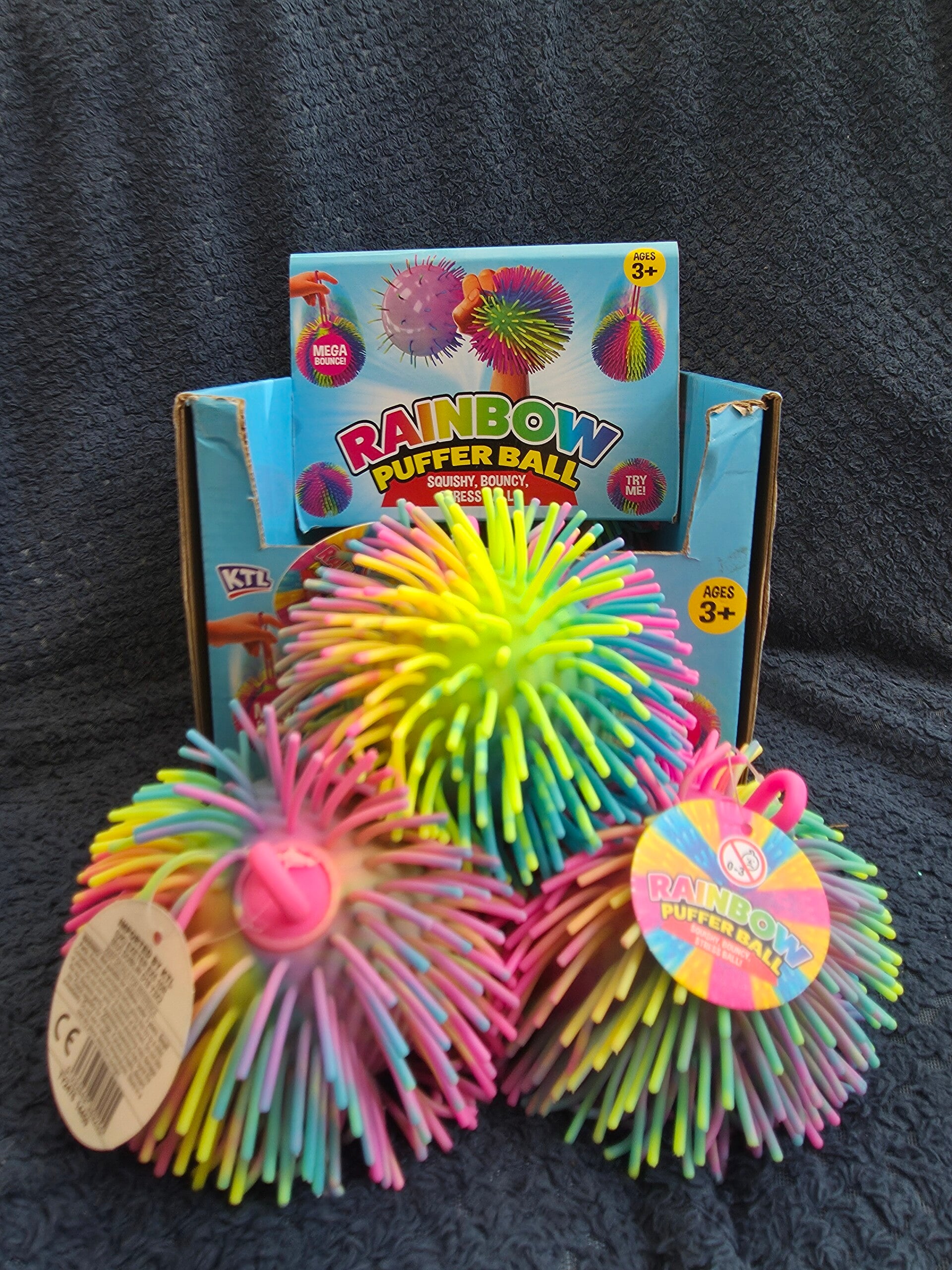 Ktl official rainbow puffer ball