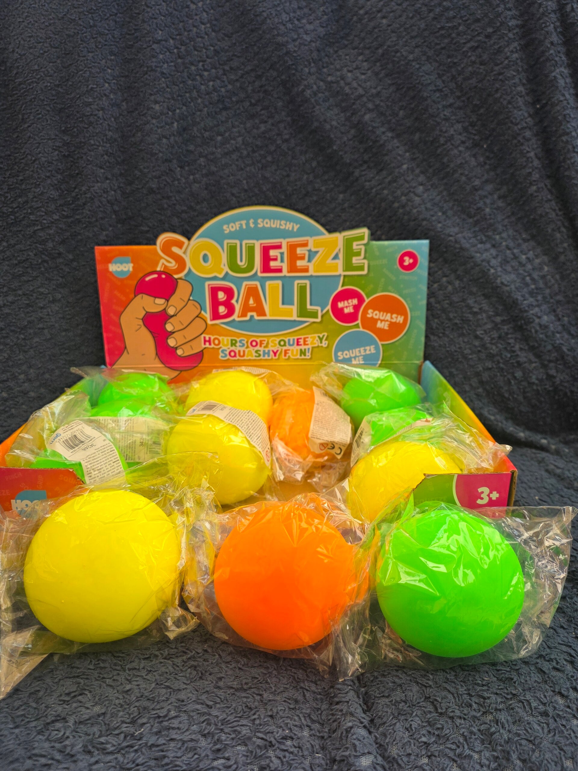 Jumbo squeeze ball