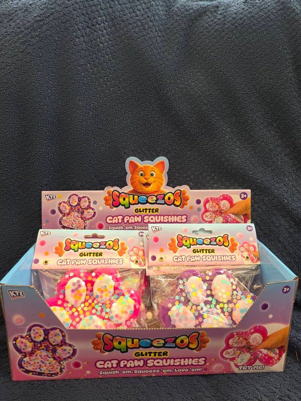 Ktl jumbo xl cat paw squeezos