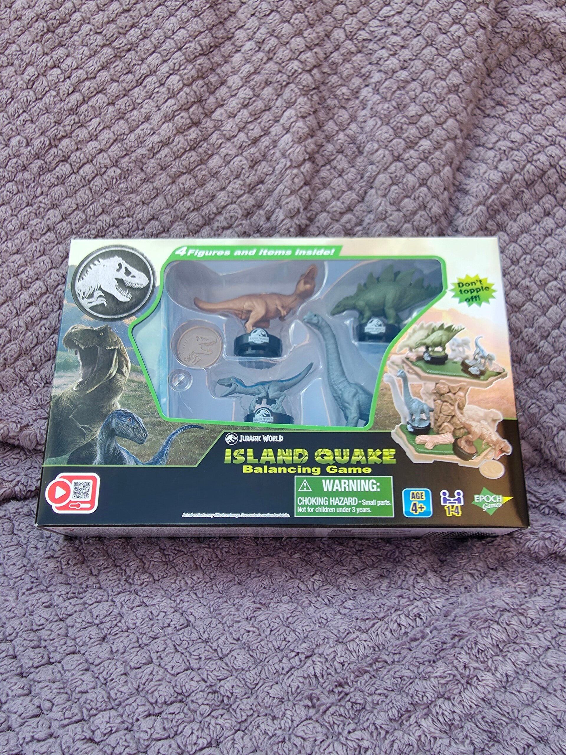 Jurassic world island quake