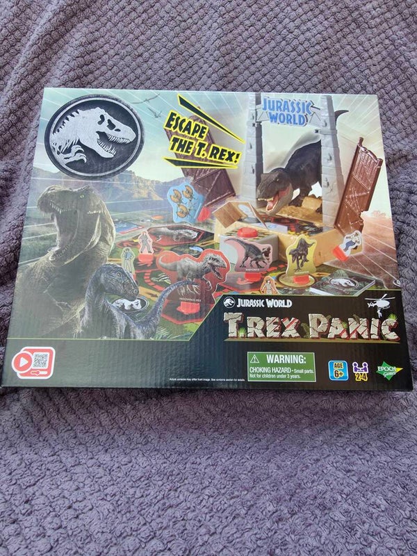 Epoch games jurassic world T rex panic