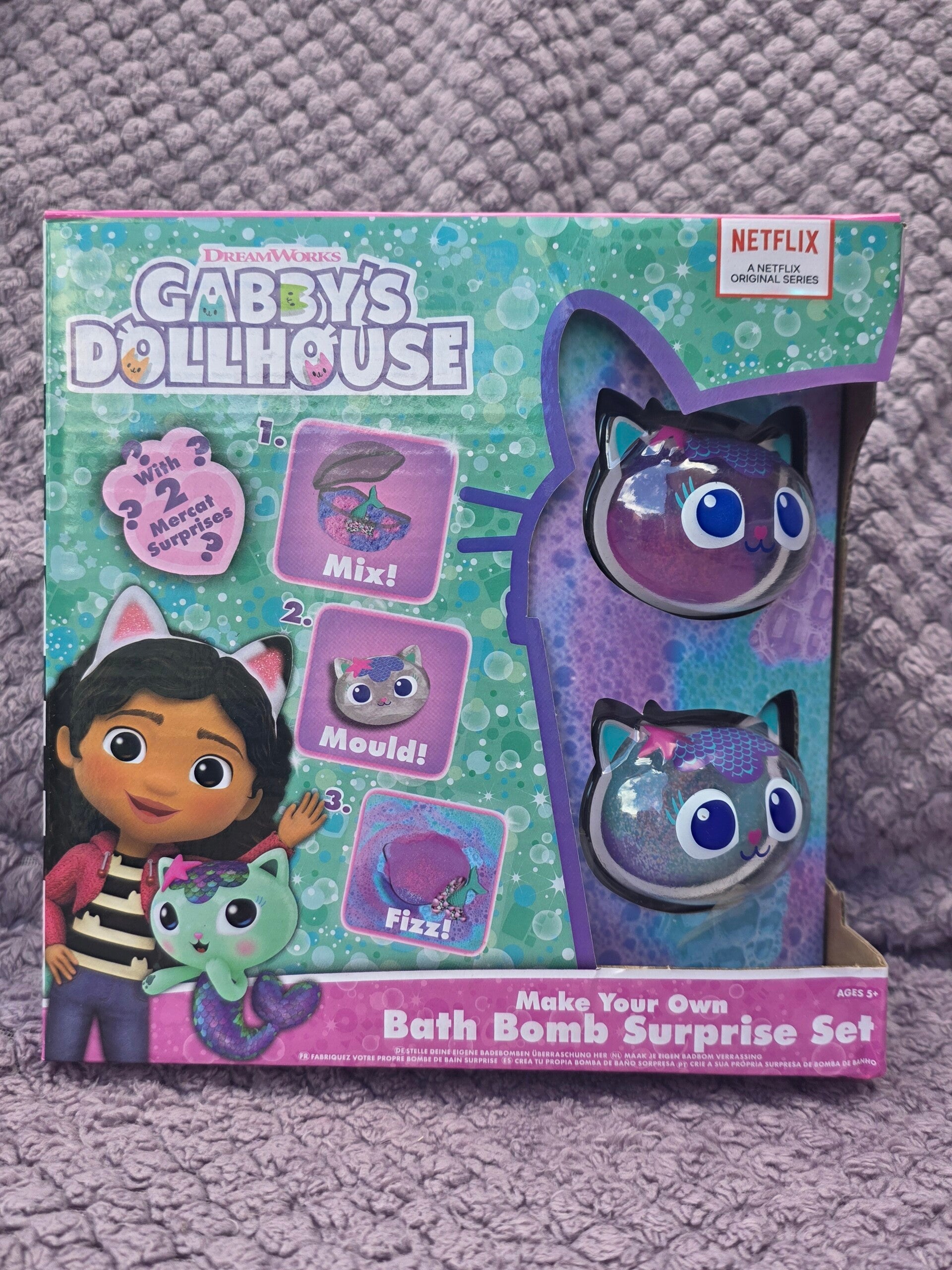 Gabbys dollshouse make your own bathbomb set