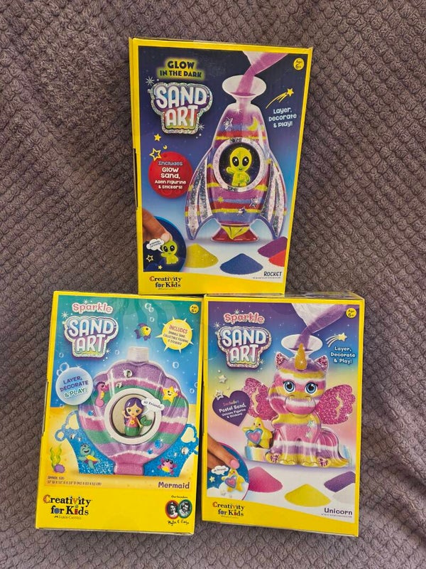Creativity for kids sand art assorted.