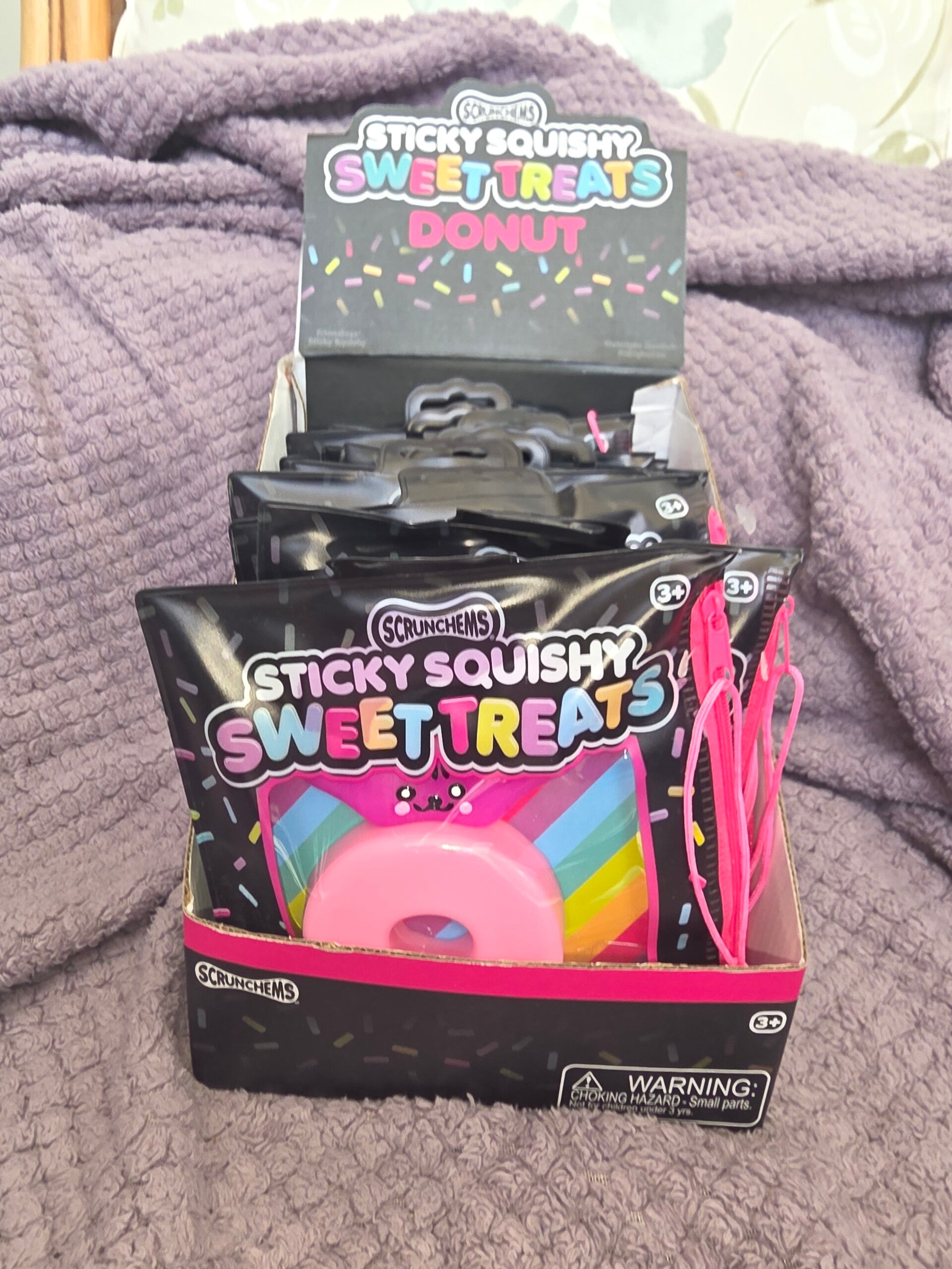 Scrunchems sticky treats donuts
