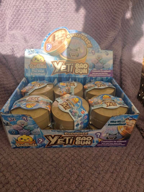 Kandy toys yeti bao buns