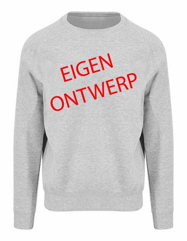 Sweat Heavy (Heren) Eigen opdruk voorzijde (max afmeting afbeelding 30x30cm)