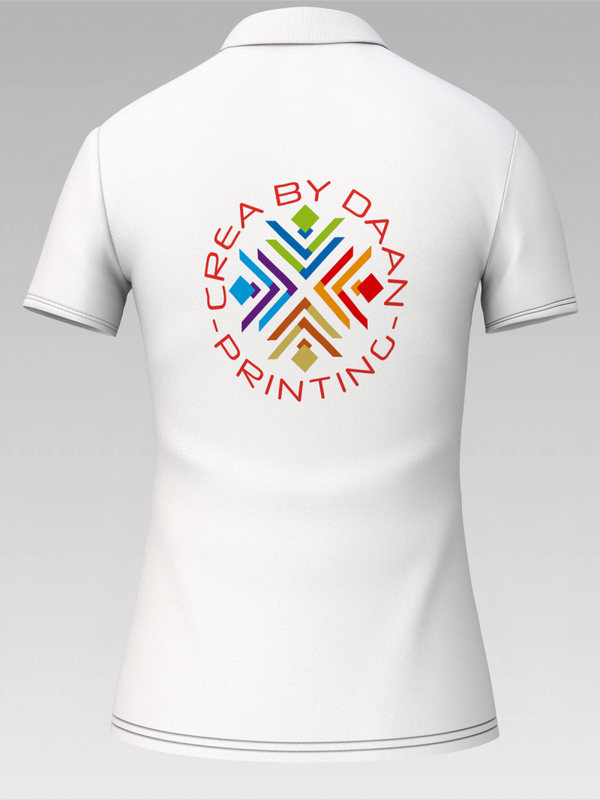 Polo (Dames) met rug logo (PRIJS INCL. BTW ! )