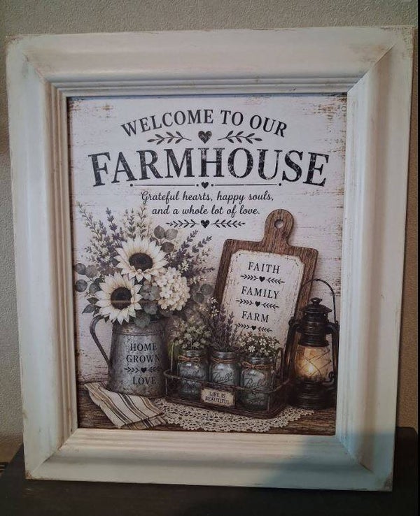 WELCOME TO OUR FARMHOUSE - Rustic
