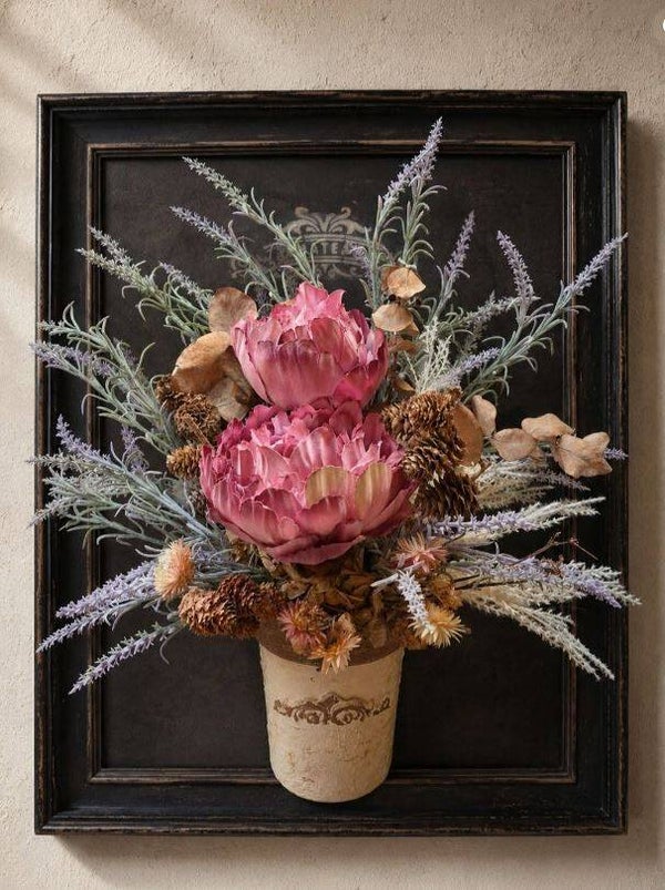 VINTAGE PROVENCE FLORAL WALL ART