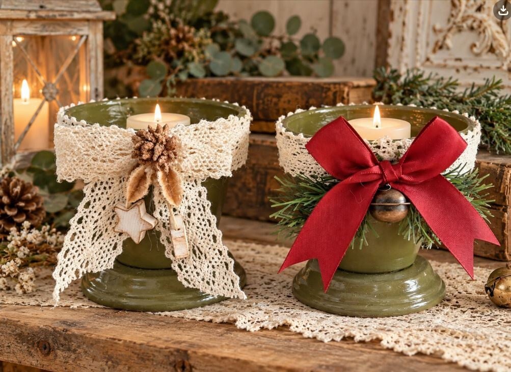 CHRISTMAS CUTIES PLANTER  - 2 available