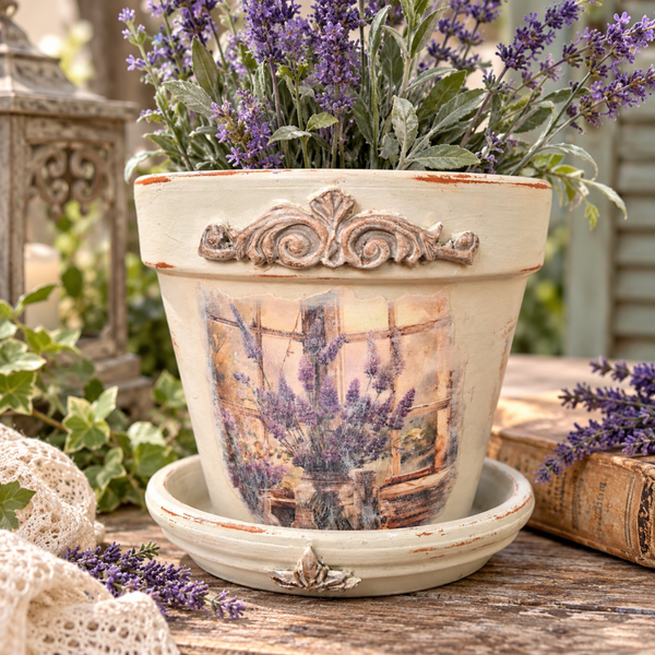 LAVENDER GARDEN PLANTER