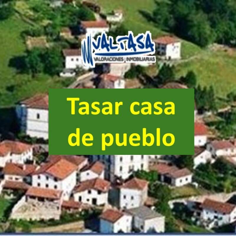Tasación oficial de casa de pueblo