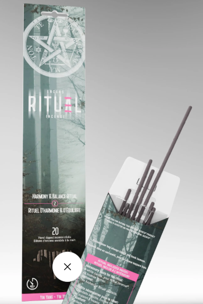Bâtons d'encens Rituel Harmonie et Équilibre