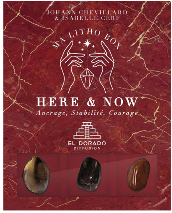Ma Litho Box Here & Now : Ancrage, Stabilité, Courage