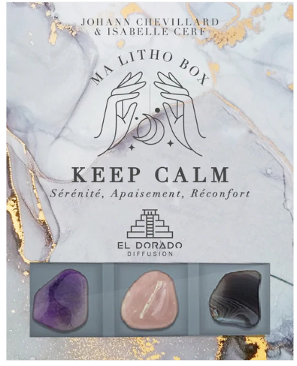 Ma Litho Box Keep Calm : Sérénité, Apaisement, Réconfort