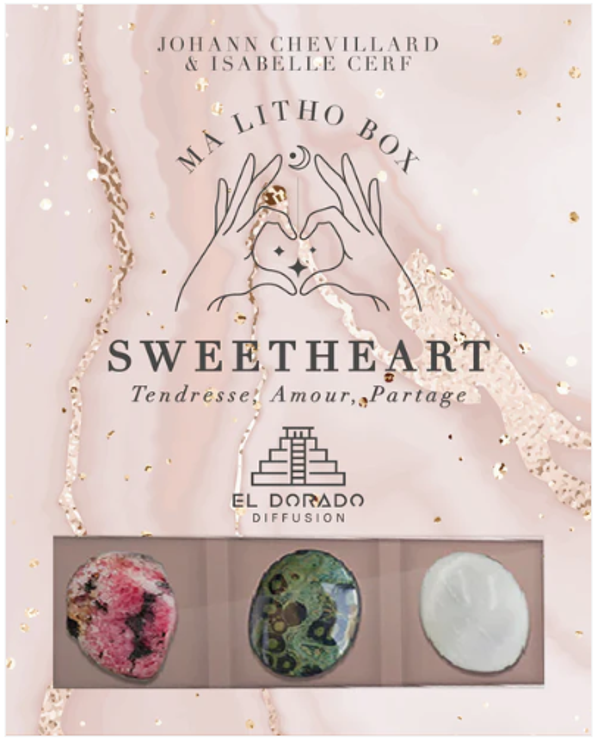 Ma Litho Box Sweetheart : Tendresse, Amour, Partage