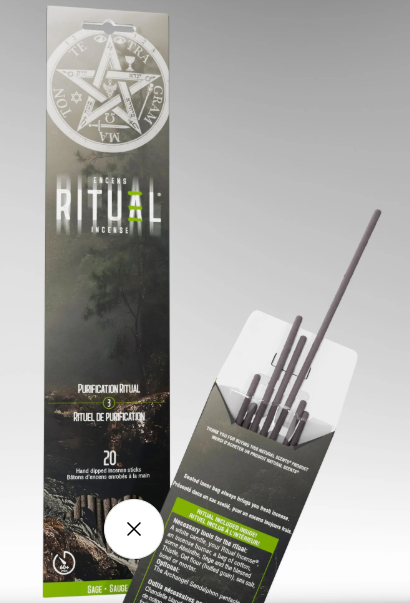 Bâtons d'encens Rituel Purification