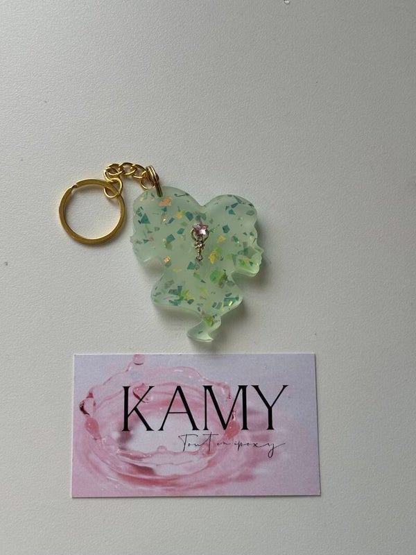 Vert avec bijou étoile