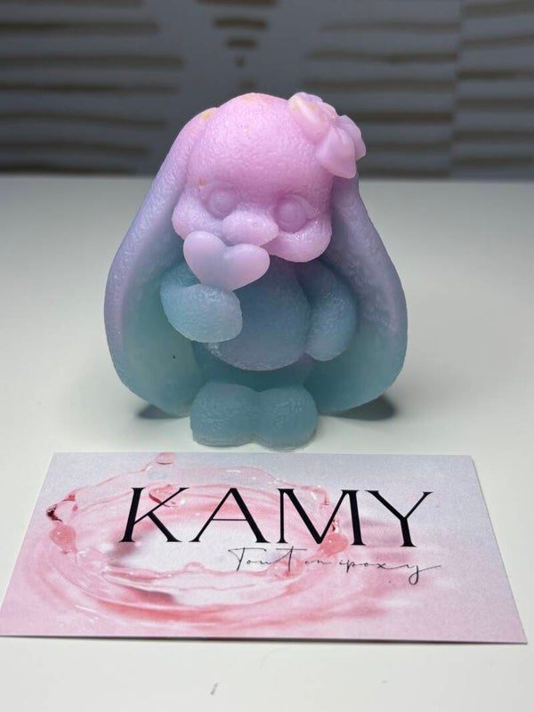 Mauve et bleu