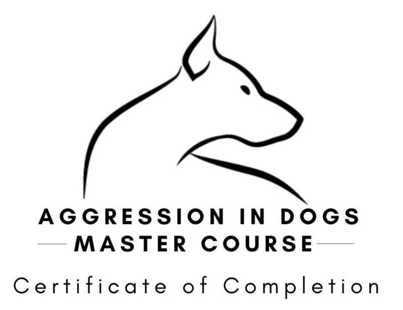 Aggression in Dogs Master Course_Certificaat bijscholing