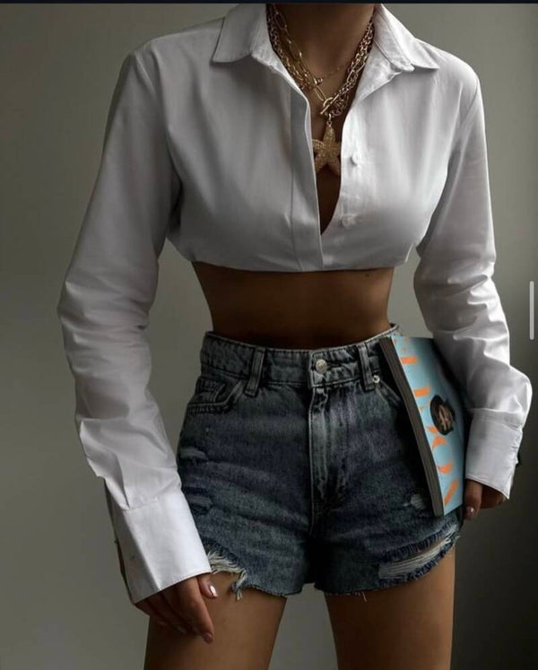 Pantalon Corto Denim