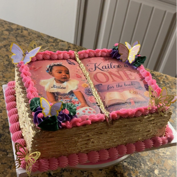 Open Book Cake - MASA