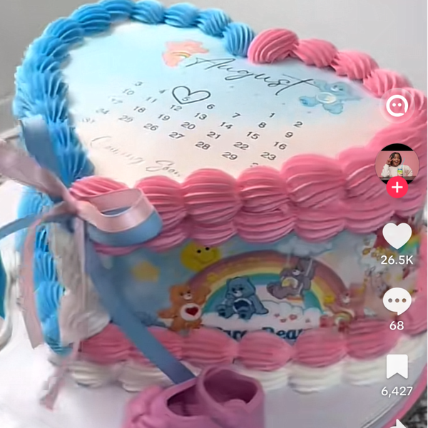 Care Bears Burn Cake