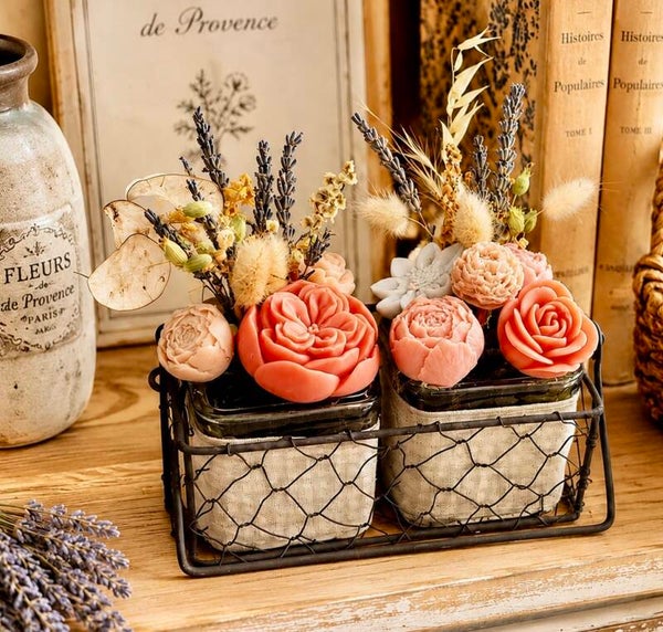Duo Champêtre – Éclats de Fleurs