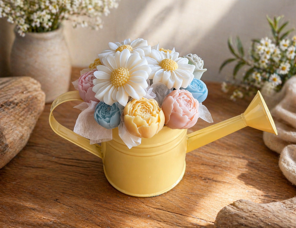 Arrosoir parfumé en cire – Fleur de coton