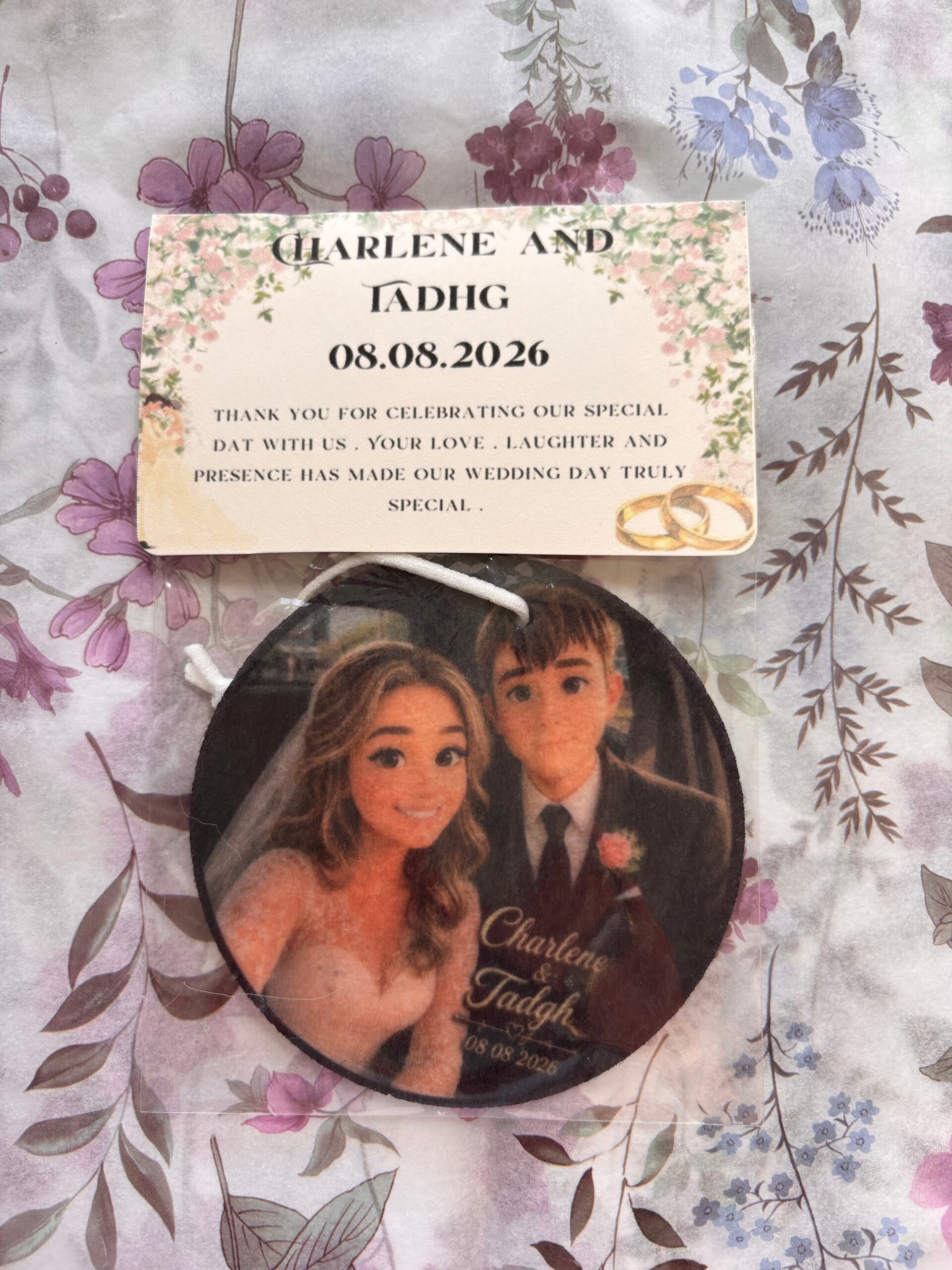 Personalized Car Air Fresheners