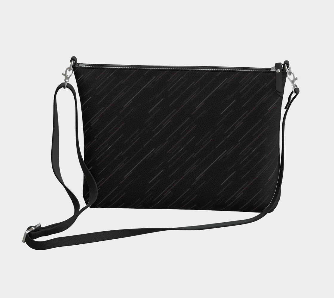 Cosmic Drift Vegan Crossbody Purse