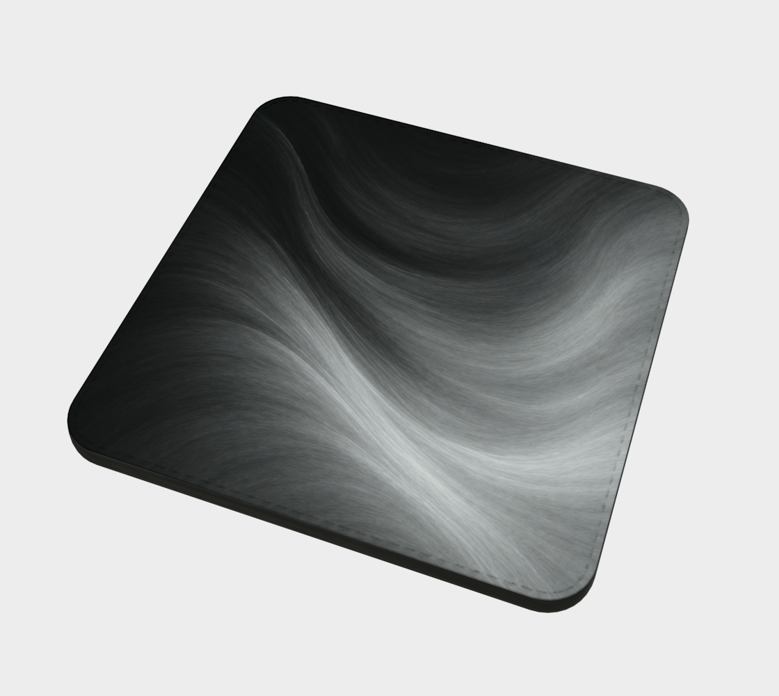 Obsidian Whisper Coaster
